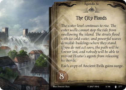 Город уходит под воду
