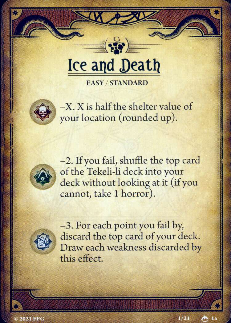 Лёд и смерть