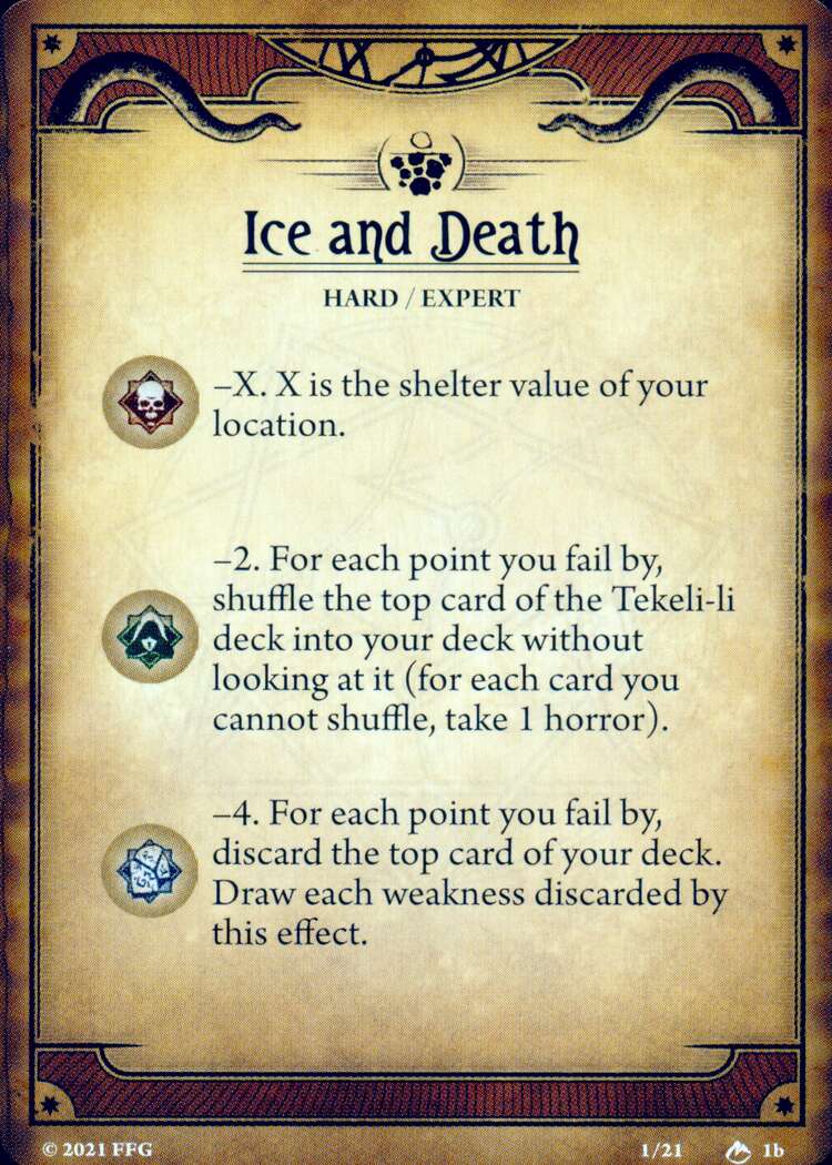 Лёд и смерть