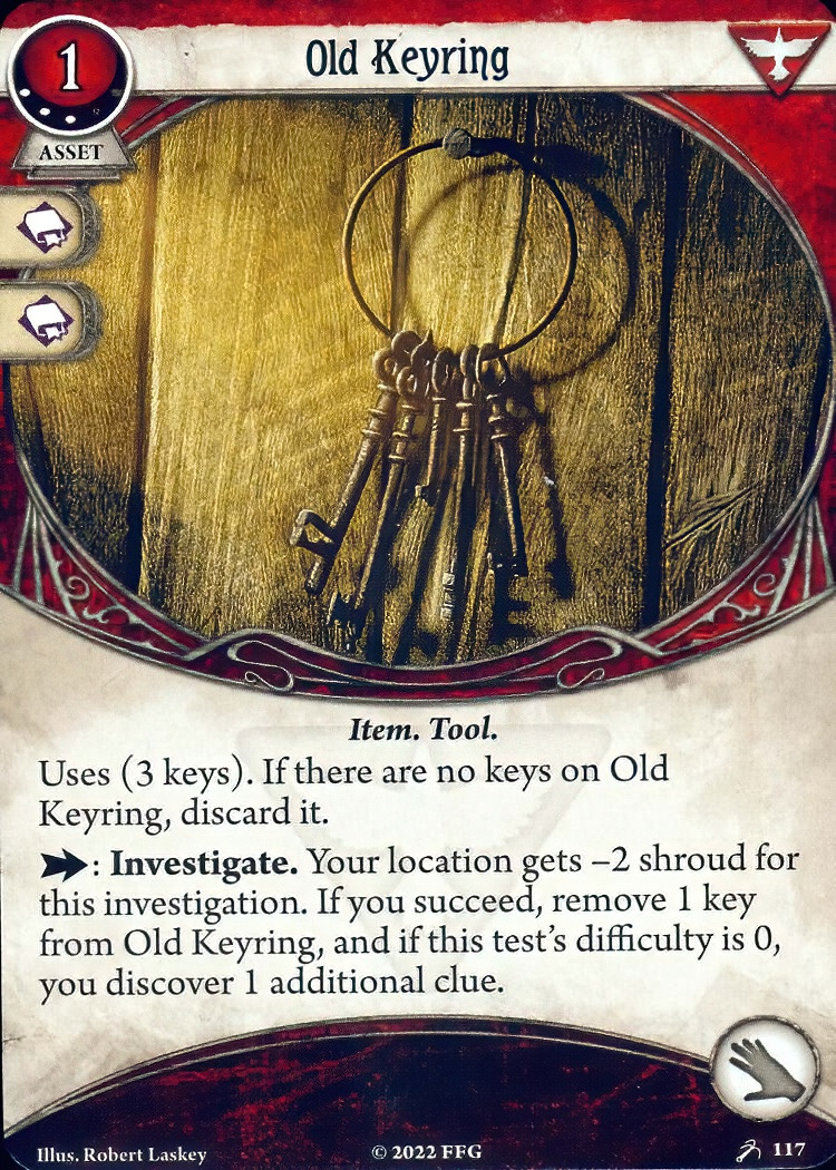 Старая связка ключей