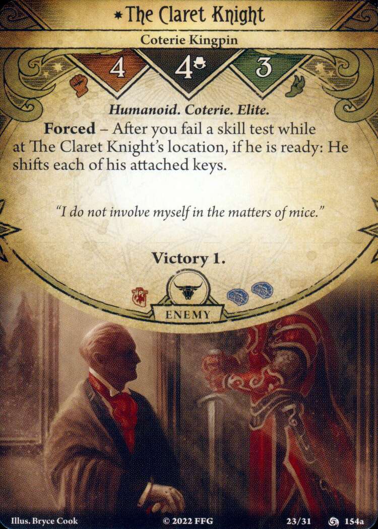 Бордовый рыцарь
