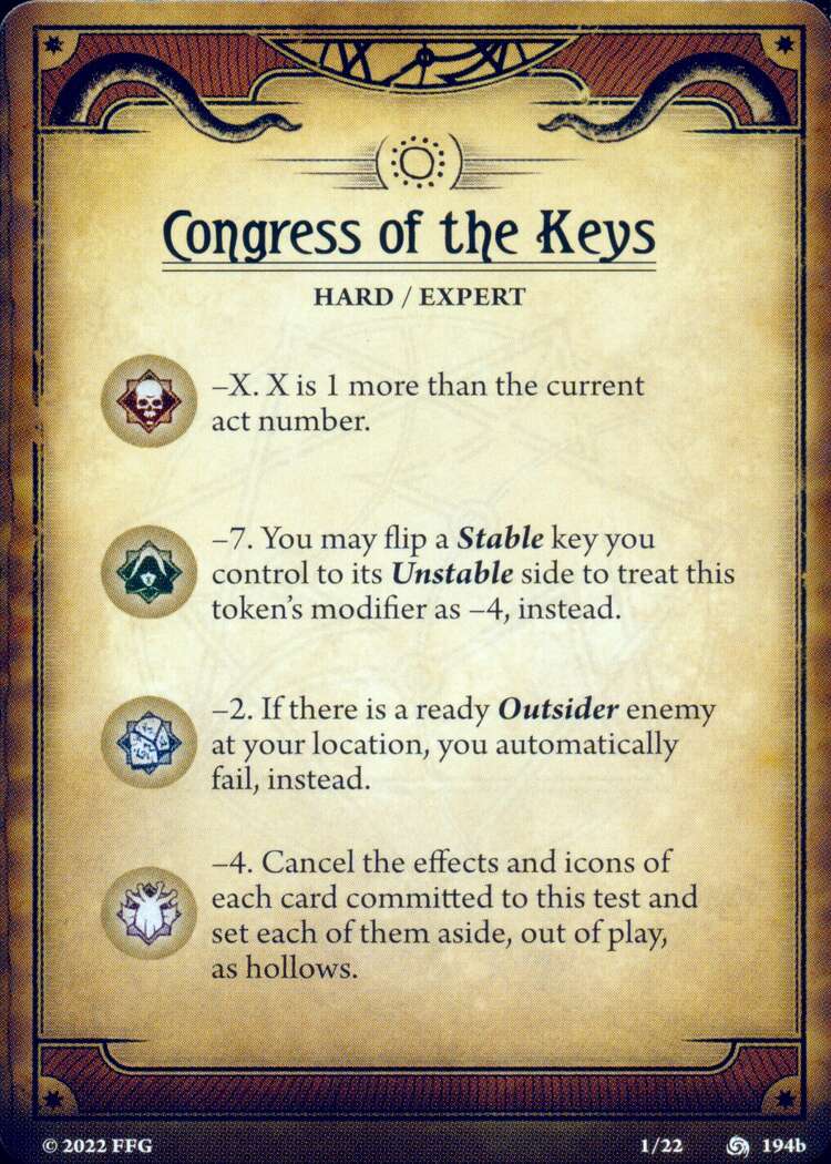 Конгресс ключей