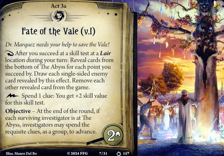 Fate of the Vale (v.I)