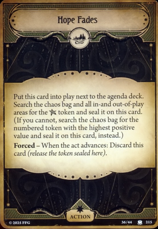 Надежда тает