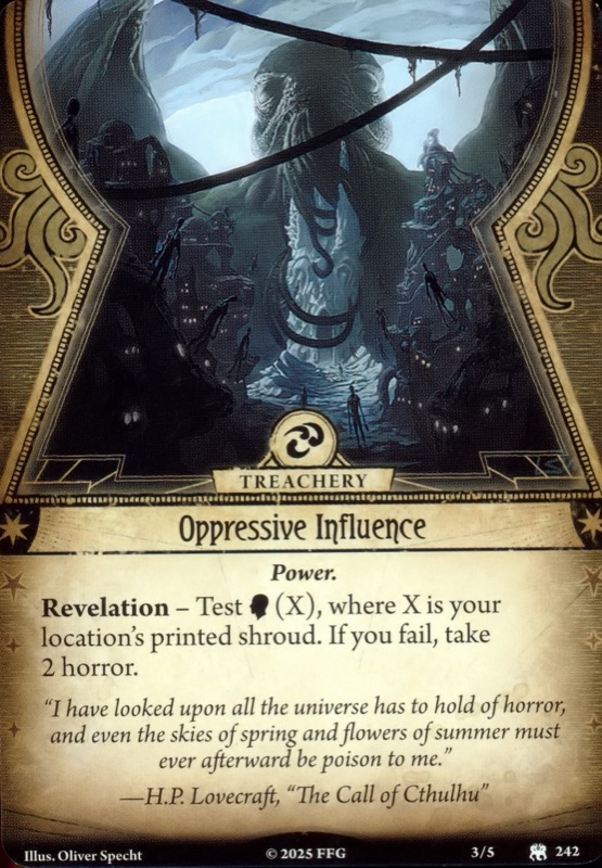 Тягостное влияние