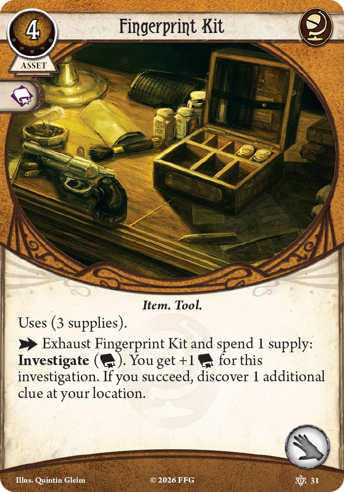 Дактилоскопический набор