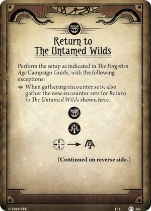 Return to The Untamed Wilds