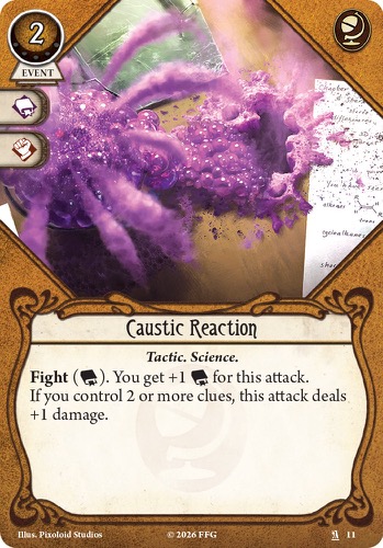 Caustic Reaction