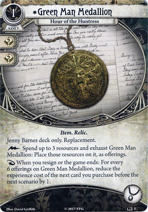 Медальон с Зелёным человеком